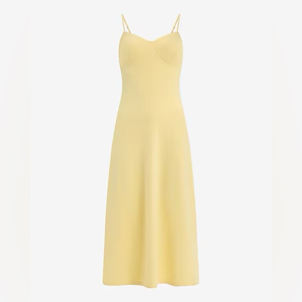 NWT Express Sweetheart Sleeveless Midi Fit and Flare Sweater Dress size large!